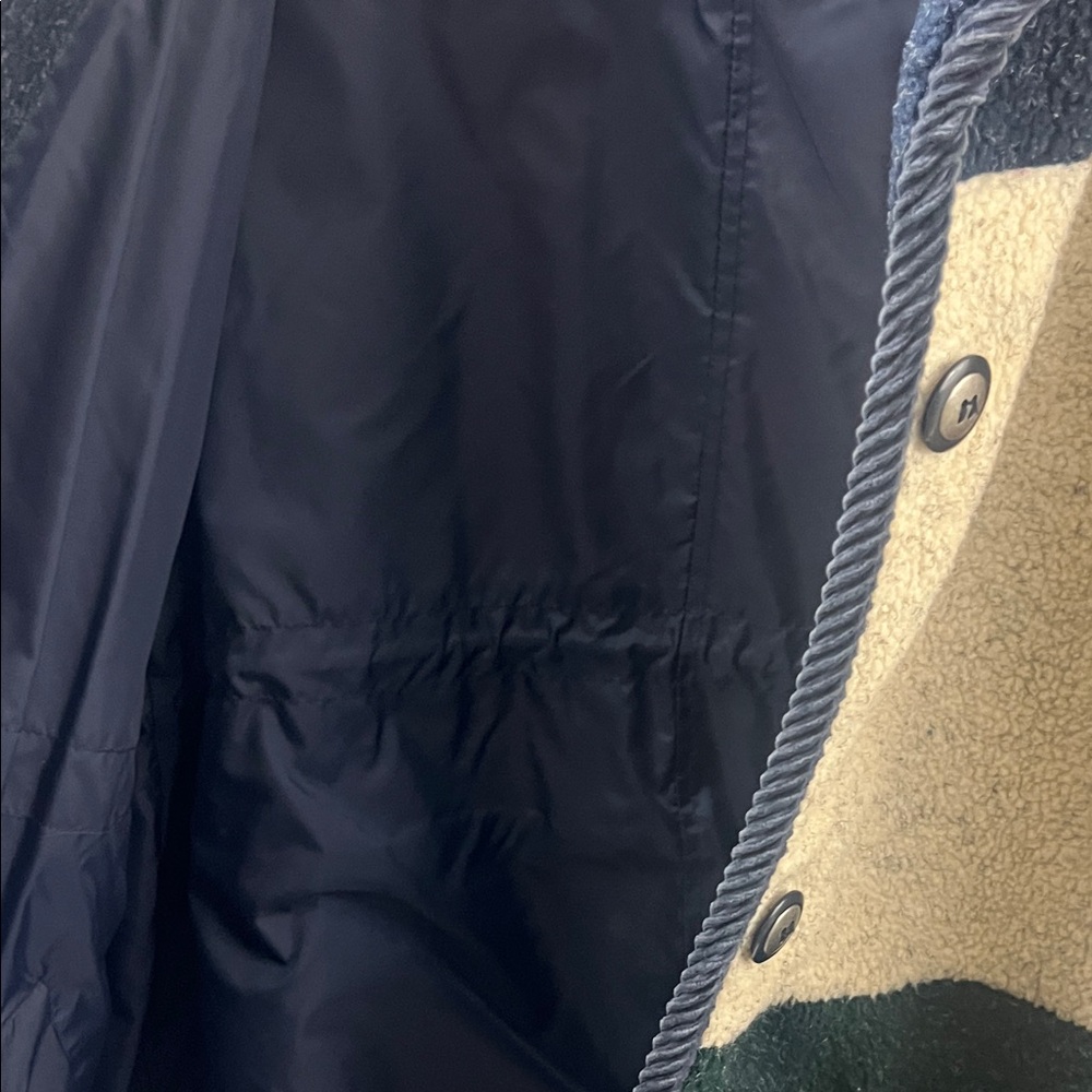 Colorblock Fleece Blazer - Picture 6 of 12